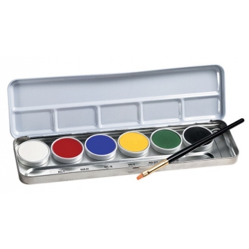 Krémová paleta LKP-1, 6 základních barev Ben Nye